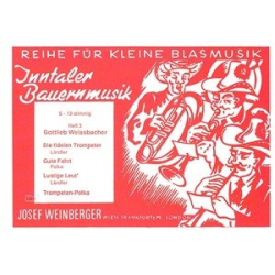         Inntaler Bauernmusik - Heft 3 (5-13stimmig) - Gottlieb Weissbacher
    