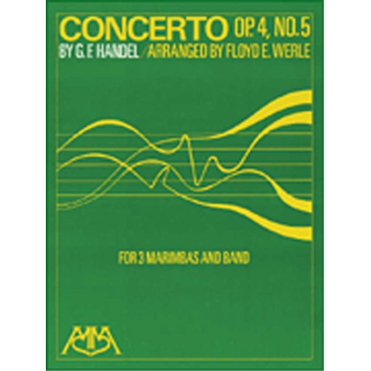 Concerto op.4, Nr.5 (3 Marimbas and Band)