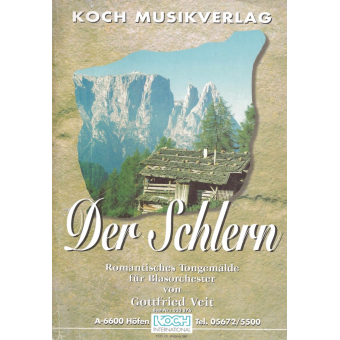 Der Schlern (Romantisches Tongemälde)