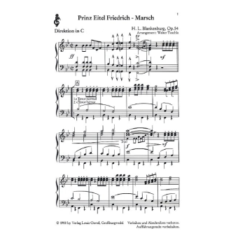 Prinz Eitel Friedrich Marsch Opus 54