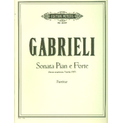         Sonata Pian e Forte (aus den "Sacrae symphoniae) - Giovanni Gabrieli / Arr. Stein
    