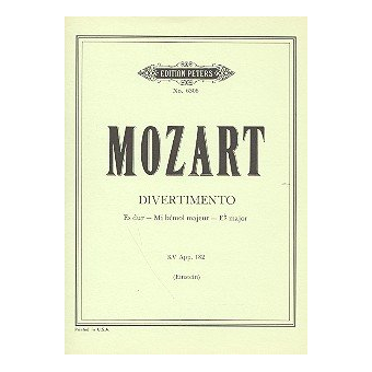 Divertimento Es-dur  KV Anh. 182, Anh. B zu 370a