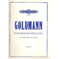         Zusammenstellung, Musik für Bläser - Friedrich Goldmann
    