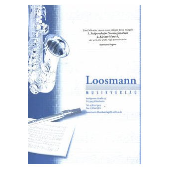 Zwei Märsche 1. Stolpersdorfer Sonntagsmarsch; 2. Kleiner Marsch