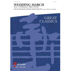         Wedding March - Felix Mendelssohn-Bartholdy / Arr. Wil van der Beek
    