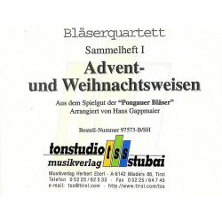         Advent- und Weihnachtsweisen (Sammelheft 1) - Diverse / Arr. Hans Gappmaier
    