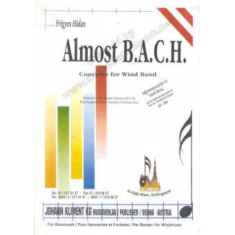 Almost B.A.C.H. (for Wind Band)