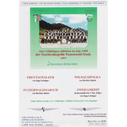         Zweisamkeit (Konzertpolka f. 2 Tromp. u. BLO) - Sepp Leitinger
    