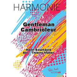         Gentleman Cambrioleur - Jean-Pierre Bourtayre / Arr. Thierry Muller
    