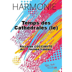         Le temps des cathédrales - Riccardo Cocciante / Arr. Jérôme Naulais
    