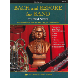         Bach and Before for Band - Book 1 - Eb Alto Clarinet - Johann Sebastian Bach / Arr. David Newell
    