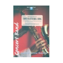         I don't want to miss a thing (aus dem Film: Armageddon) (performed by Aerosmith) - Diane Warren / Arr. Frank Bernaerts
    