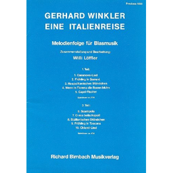 Eine Italienreise (Melodienfolge)