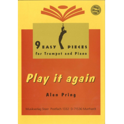         Play it again (incl. CD) - Bb Stimme - Alan Pring
    