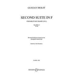         Second Suite in F-Dur (Suite Nr. 2 F-Dur) (Partitur) - Gustav Holst / Arr. Collin Matthews
    