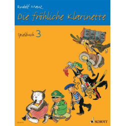         Die fröhliche Klarinette Band 3 - Spielbuch - Rudolf Mauz
    