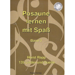         Posaune lernen mit Spaß Band 2 (+CD) - Horst Rapp
    