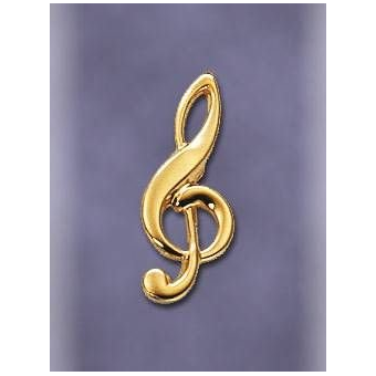 Anstecker A28 Violinschlüssel klein