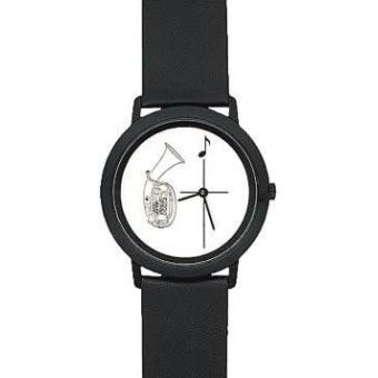 Armbanduhr Black "Tenorhorn"