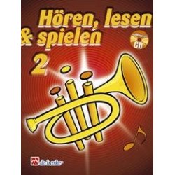         Hören, Lesen & Spielen - Band 2 - Schule für Trompete (+CD) - Joop Boerstoel / Arr. Jaap Kastelein
    