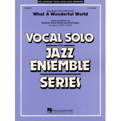         What a Wonderful World - George David Weiss & Bob Thiele / Arr. Jerry Nowak
    
