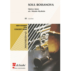         Soul Bossanova - Quincy Jones / Arr. Masato Myokoin
    