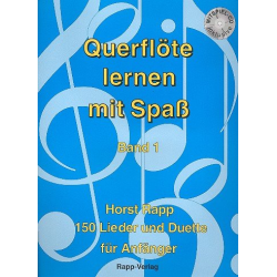         Querflöte lernen mit Spaß Band 1 - Horst Rapp / Arr. Horst Rapp
    