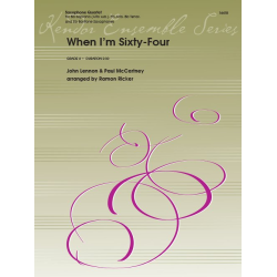         When I'm Sixty-Four - Paul McCartney John Lennon & / Arr. Ramon Ricker
    