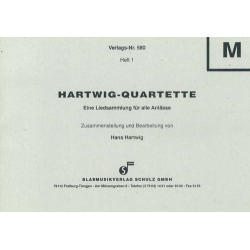         Hartwig-Quartette Heft 1 - Heft A - Hans Hartwig / Arr. Hans Hartwig
    