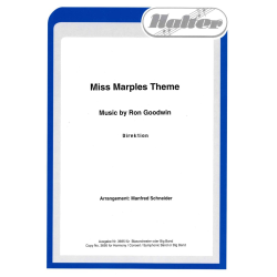         Miss Marples Theme - Ron Goodwin / Arr. Manfred Schneider
    