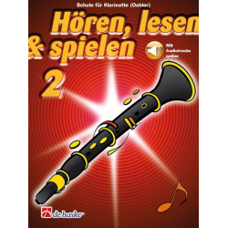         Hören, lesen & spielen 2 Klarinette (Oehler) - Joop Boerstoel / Arr. Jaap Kastelein
    