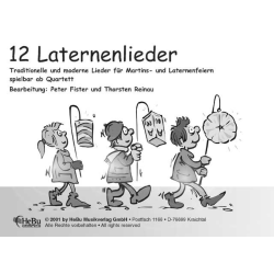         12 Laternenlieder - 2. Stimme in Eb (Altsax, Eb Horn) - Peter Fister & Thorsten Reinau
    