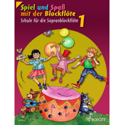         Spiel und Spaß mit der Blockflöte 1 - Gerhard Engel
    