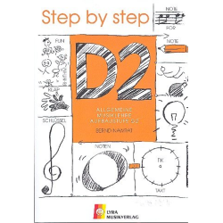         Step by Step D2 - Allgemeine Musiklehre Aufbaustufe D2 Arbeitsheft - Bernd Nawrat
    