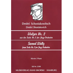         Klavier: Second Waltz - Dmitri Shostakovitch / Schostakowitsch / Arr. Richard Kula
    