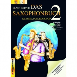         Das Saxophonbuch 2 - (+Online Audio) - Klaus Dapper
    