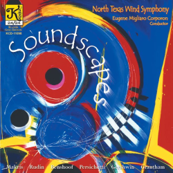         CD "Soundscapes" - North Texas Wind Symphony
    