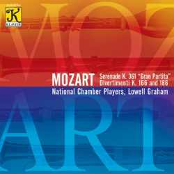        CD 'Mozart Serenade and Divertimenti' - National Chamber Players
    