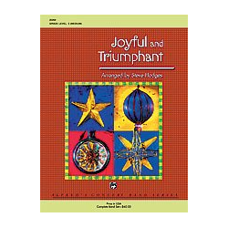         Joyful and Triumphant (concert band) - Hodges; Steve (arranger) / Arr. Steve Hodges
    