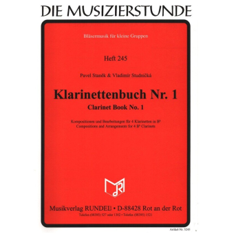 Klarinettenbuch Nr. 1