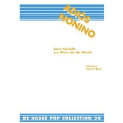         Adiós Nonino - Astor Piazzolla / Arr. Klaas van der Woude
    
