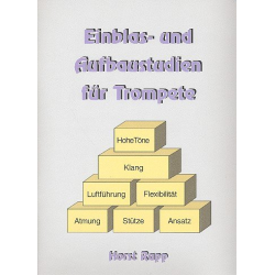         Einblas- und Aufbaustudien für Trompete - Horst Rapp
    