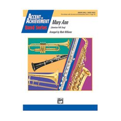         Mary Ann (concert band) - Mark Williams / Arr. Mark Williams
    