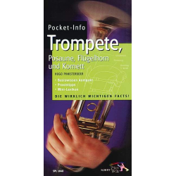         Pocket-Info: Trompete, Posaune Flügelhorn, Kornett - Hugo Pinksterboer
    