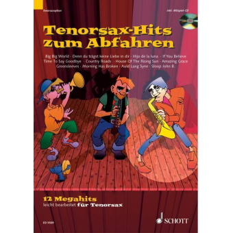 Tenorsaxophon-Hits zum Abfahren - 12 Megahits + CD