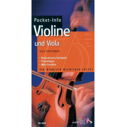         Pocket-Info: Violine und Viola - Hugo Pinksterboer
    