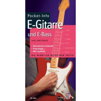 Pocket-Info: E-Gitarre und E-Bass