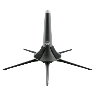 Trompetenständer K&M 5 Fuß für Trichter (schwarz/black)