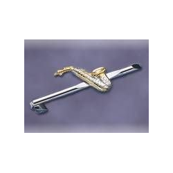         Krawattenhalter: Saxophon groß
    