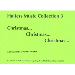         HMC3 Christmas-Christmas-Christmas - Sammlung (5. Stimme in Bb - 2. Posaune / Bariton) - Norbert Studnitzky
    